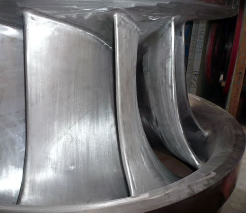 immagine pala girante turbina francis