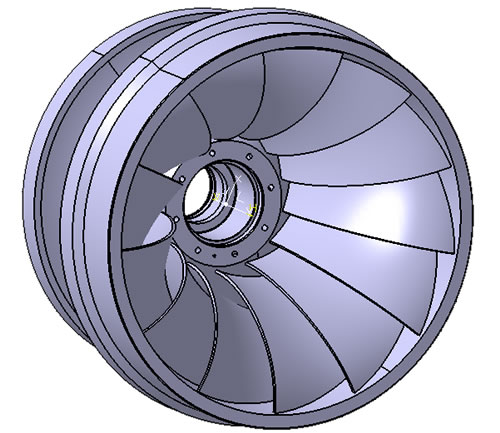 immagine mod. 3d girante  